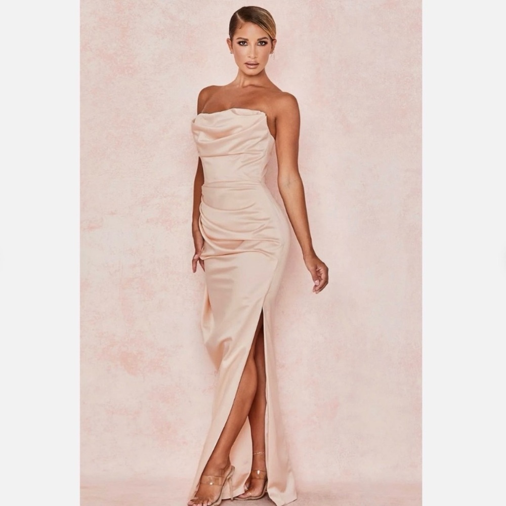 House of CB Adrienne Champagne L+